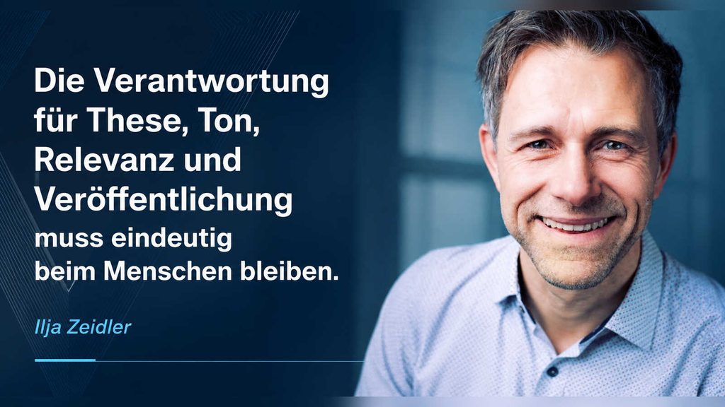 Ilja Zeidler über KI in der Unternehmenskommunikation