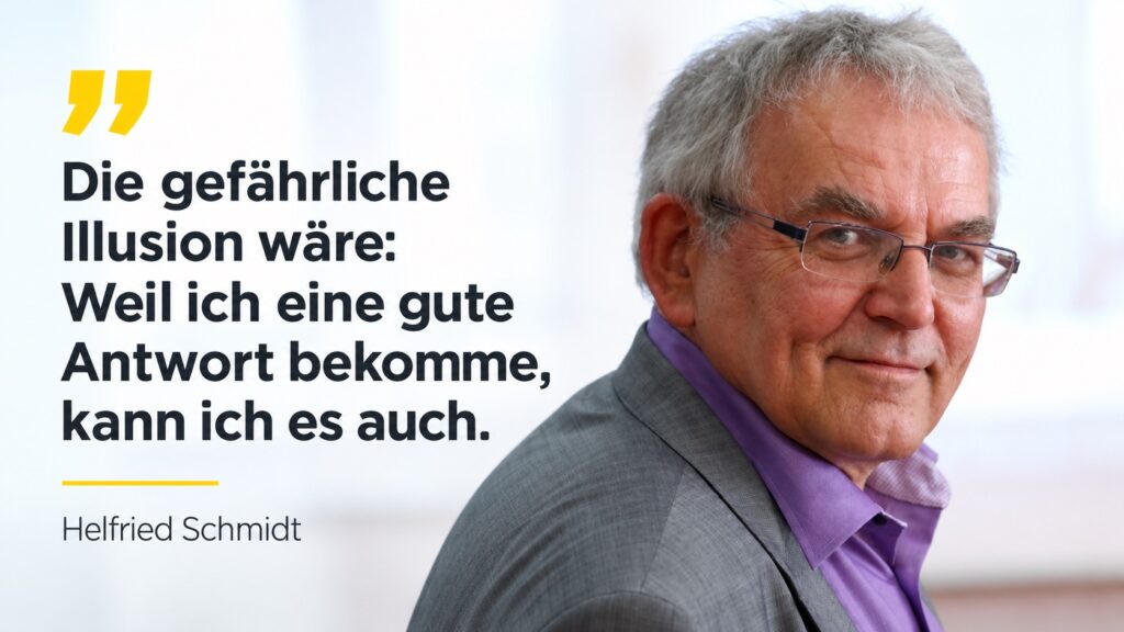 Dr. Helfried Schmidt über Erfahrungswissen im Unternehmen